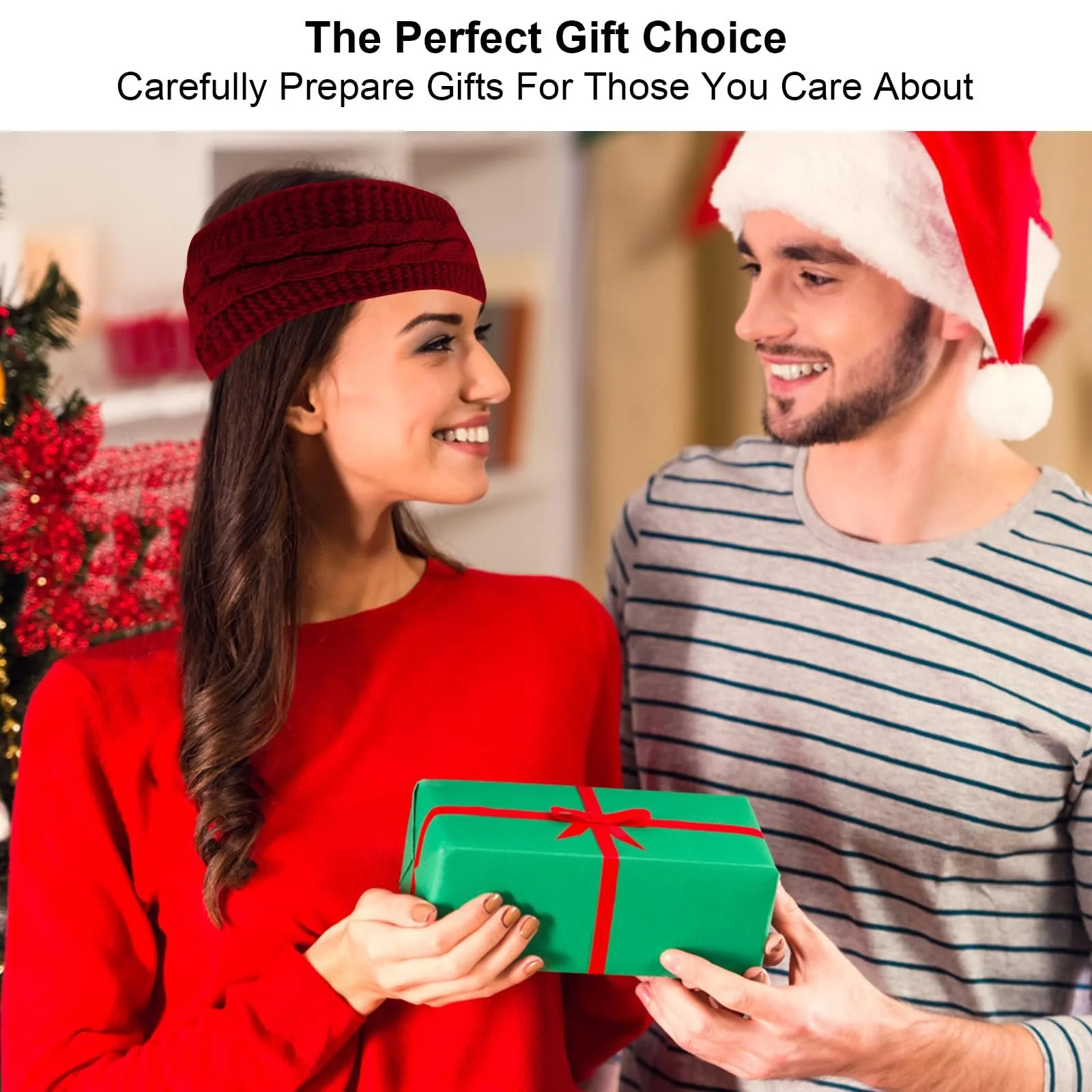 В'язана Пов'язка на Голову Жіноча Зимова Тепла Комплект 4 шт., фото №7 В'язана Пов'язка на Голову Жіноча Зимова Тепла Комплект 4 шт., фото №7