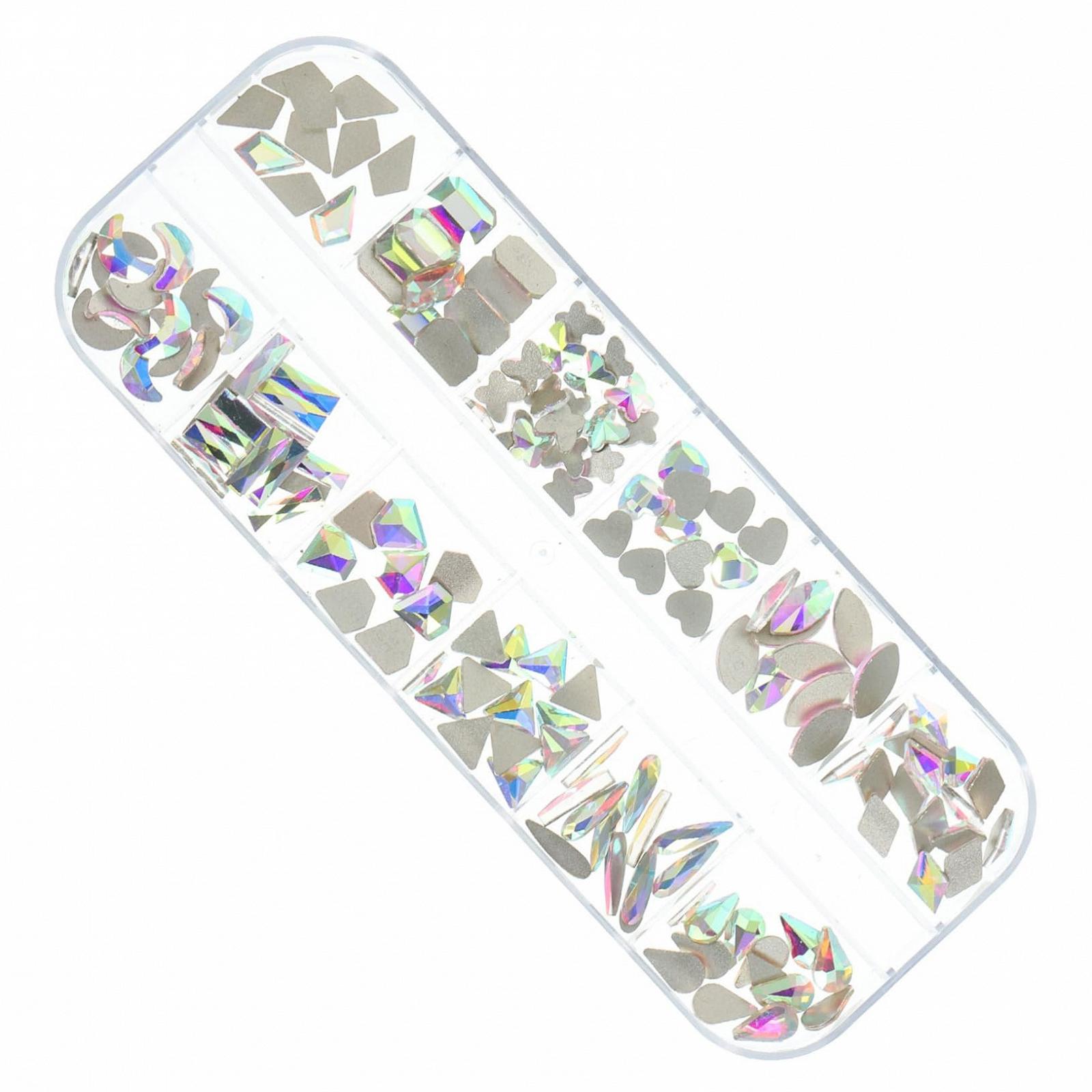 Стразы для ногтей Большие прозрачные украшения для ногтей DIY, фото №1