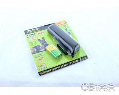 Ультразвуковой отпугиватель AD-100 собак без фонарика Super Ultrasonic 150dB, фото №7
