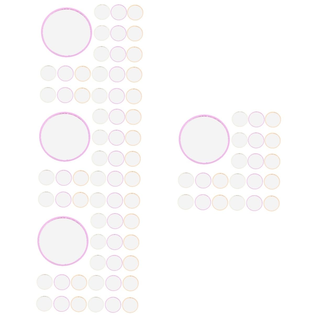 Зеркало Angoily Schminkspiegel Reisespiegel для макияжа пластиковое, фото №1