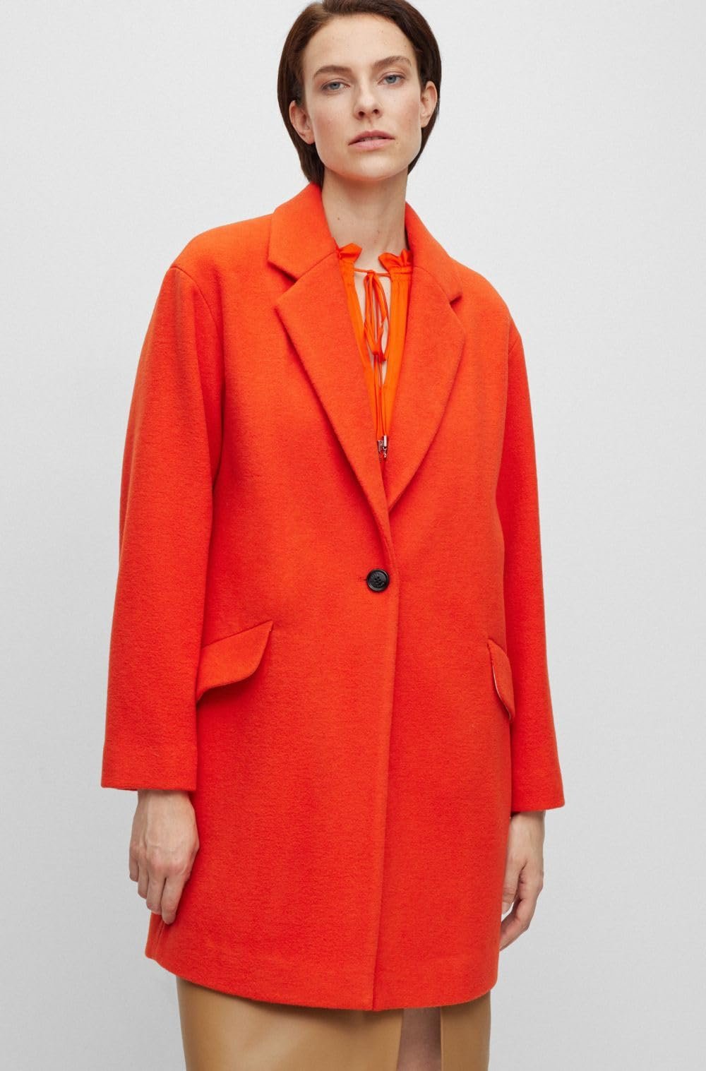 Пальто BOSS Жіноче, фото №4