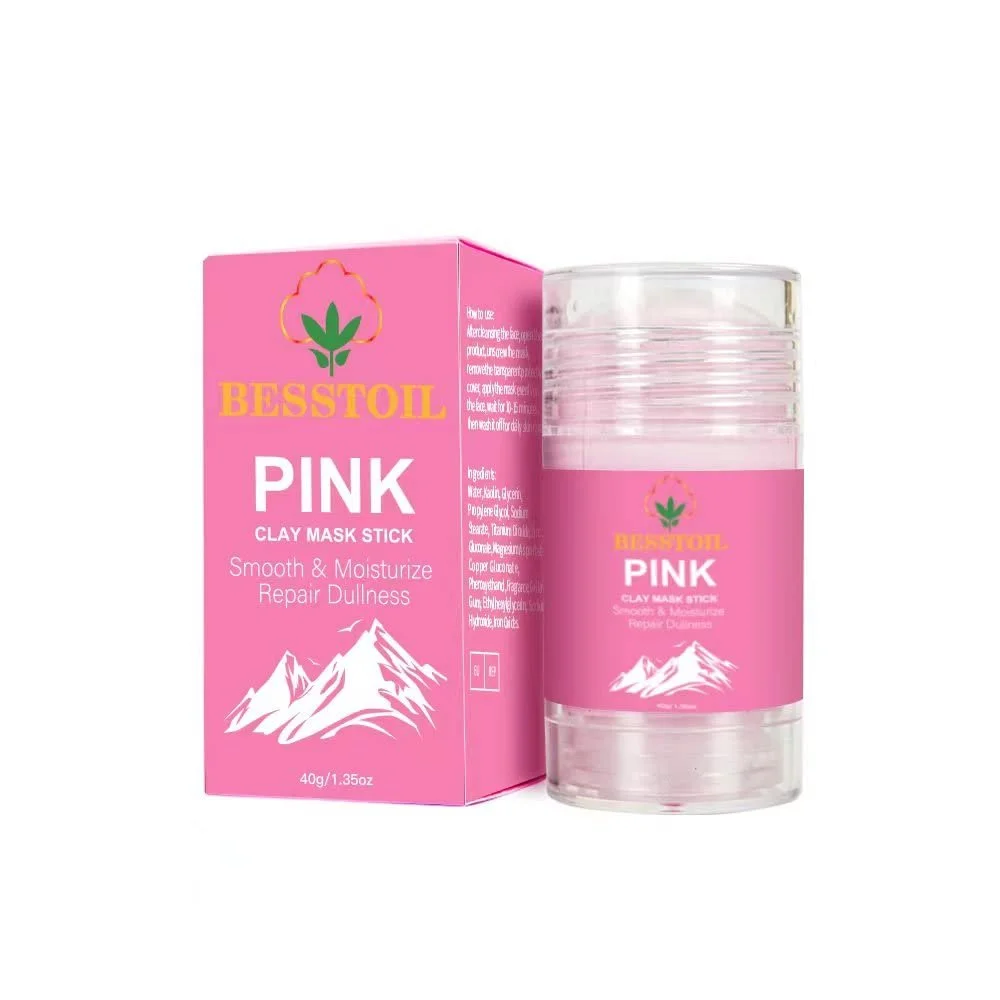 Маска-стик Глина Rose для удаления черных точек, глубокого очищения пор, контроля жирности с экстрактом зеленого чая, фото №1