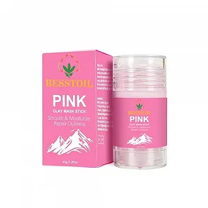 Маска-стік Глина Rose для видалення чорних цяток, глибокого очищення пор, контролю жирності з екстрактом зеленого чаю - Фото 1
