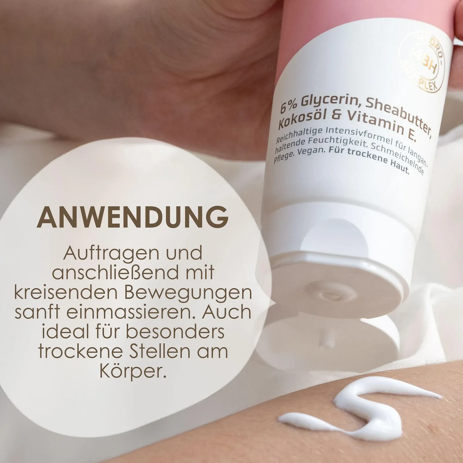 Молочко для тіла Jean & Len Coconut & Vanilla для сухої шкіри, зволожує шкіру протягом 24 годин, 250 мл, фото №4