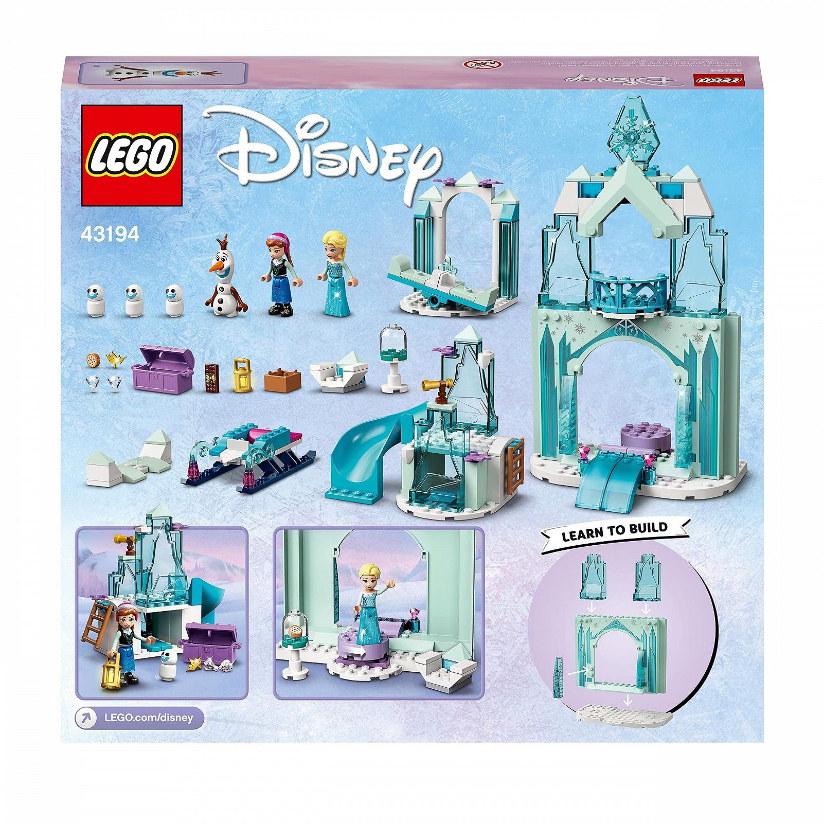 Конструктор LEGO Disney 43194 Принцеса Анна й Ельза зимова казка, фото №7