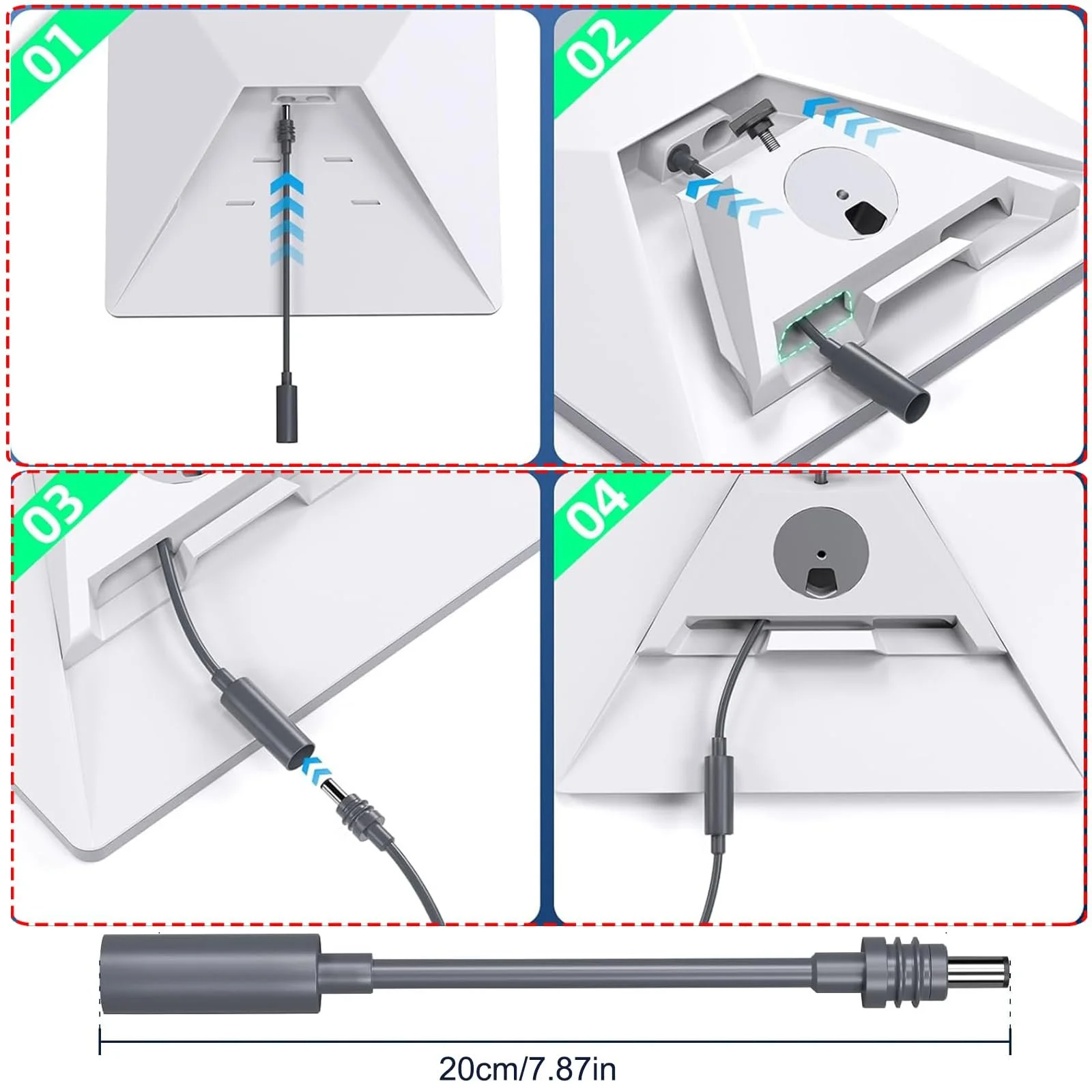 Подовжувач LEZED Starlink Mini DC 100W IP68, фото №3