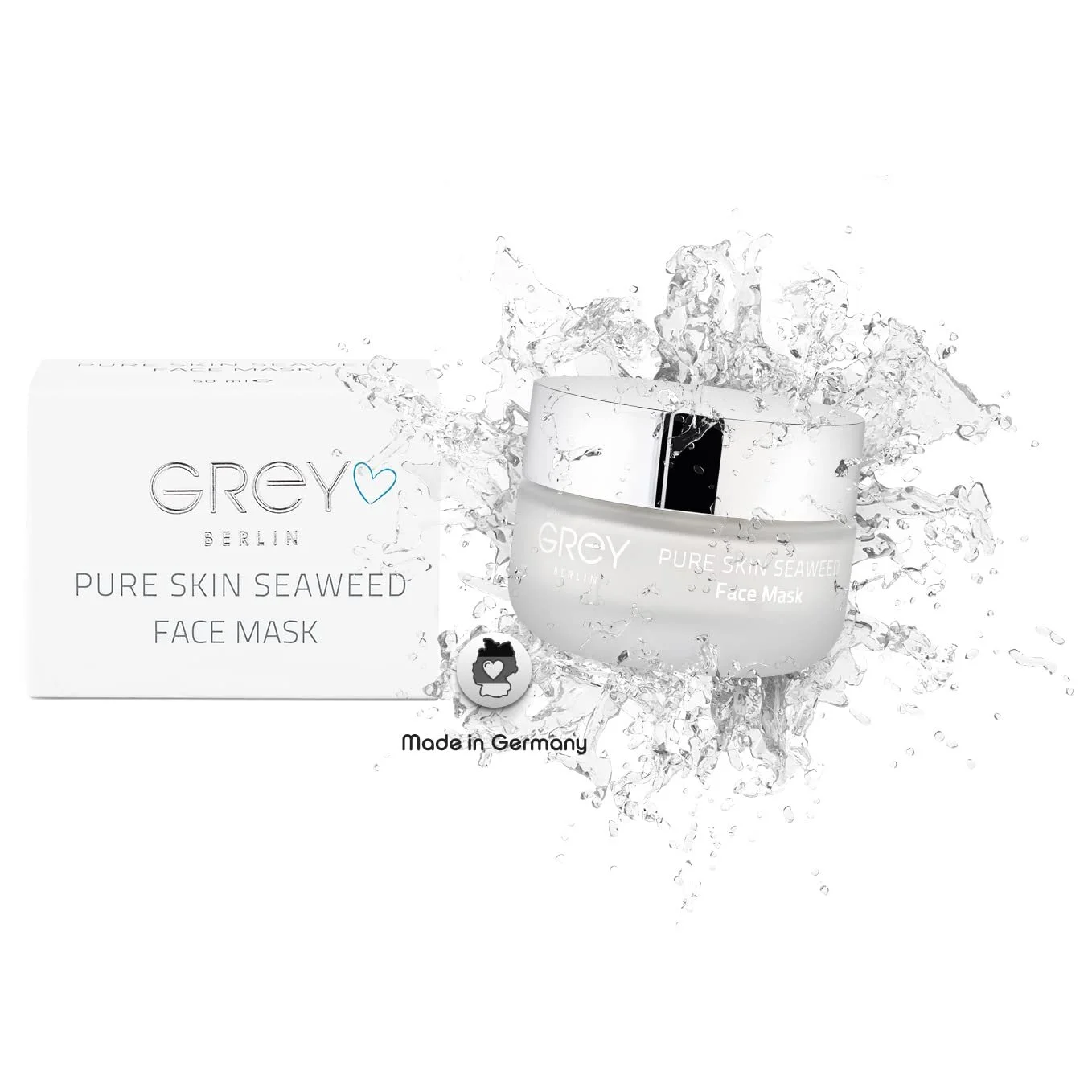 Маска для обличчя GREY Berlin Pure Skin Seaweed Зволожуюча, антивікова, фото №1