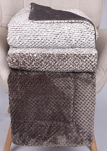 Плед для дивану Betz Milan Luxury, бежевий, 150 см x 200 см - Фото 1