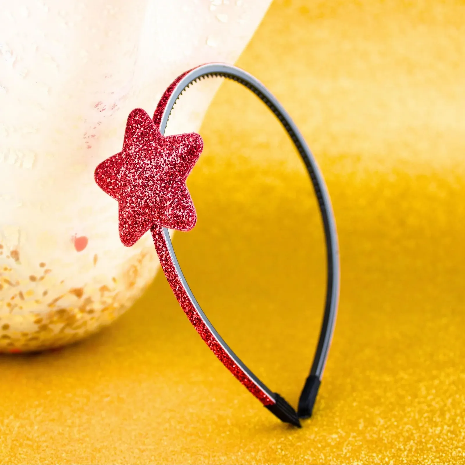 Обруч для волосся з блискітками Star для дівчаток, фото №5