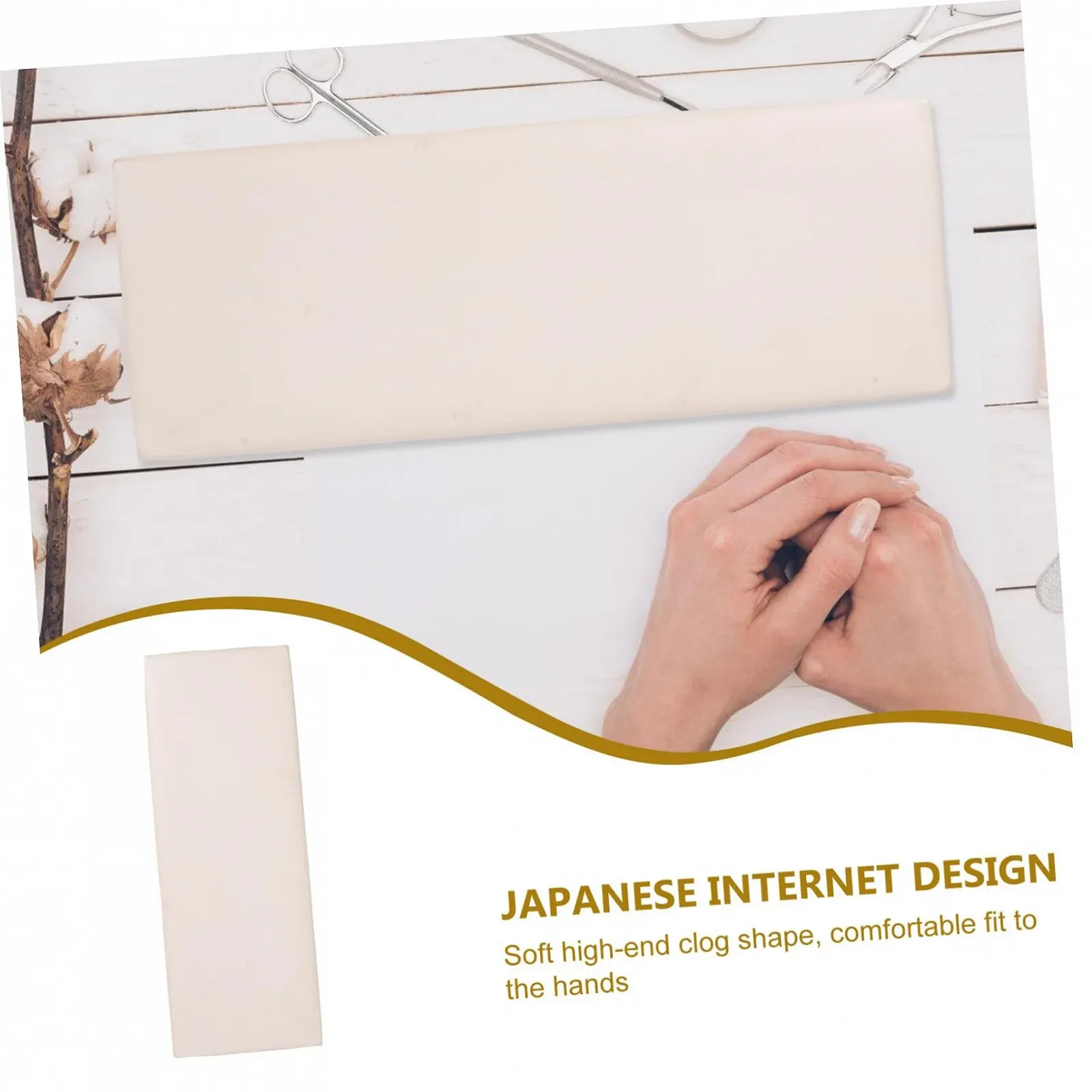 Подставка для рук Ipetboom, эргономичная, деревянная основа, с толстой губкой, фото №4 Подставка для рук Ipetboom, эргономичная, деревянная основа, с толстой губкой, фото №4