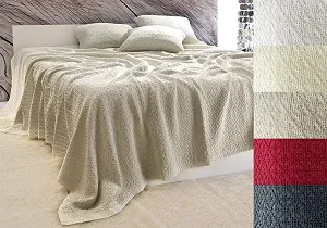 Покрывало Wohnen & Accessoires GmbH & Co. KG Coimbra Бежевый, 240 x 260 см - Фото 1