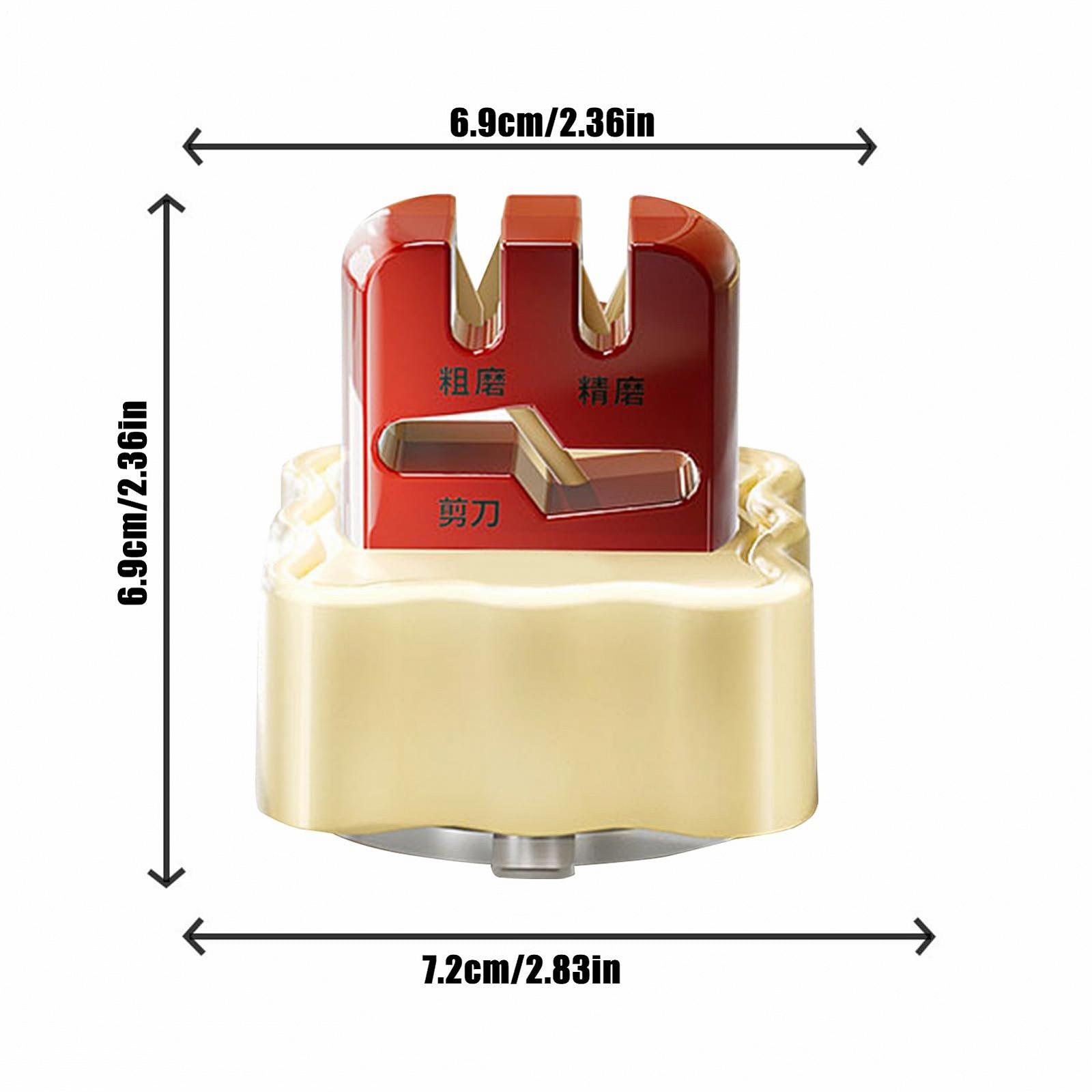 Точилка для кухонных ножей Basis A на присоске 3-позиционная портативная, фото №6