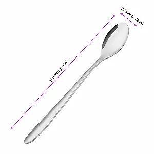 Набір чайних ложок 40 шт, маленька з нержавіючої сталі 15 см synthetic.ua - Фото 1