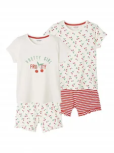 Піжама Vertbaudet Cherry, 2 шт - Фото 1