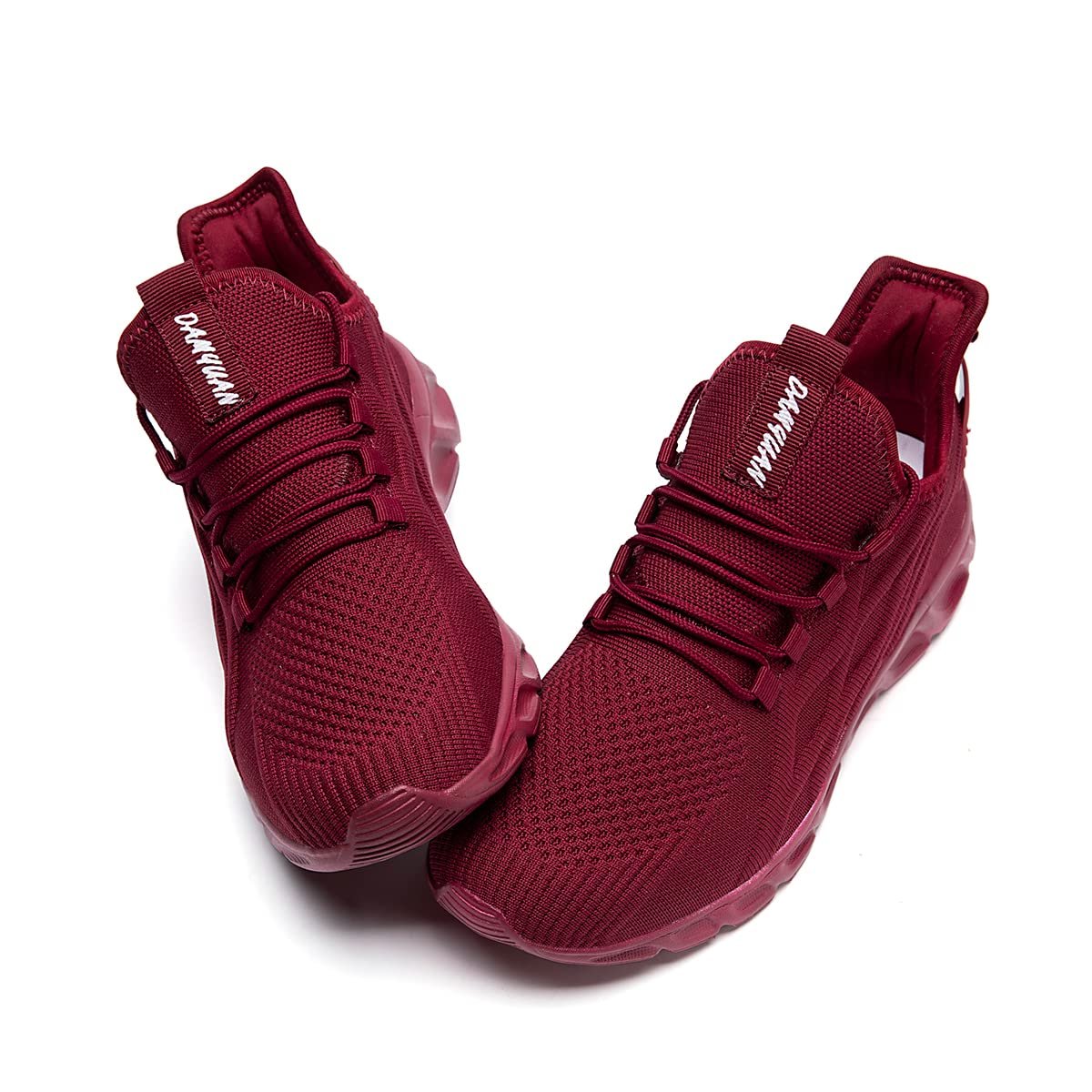 Кросівки Linenghs Чоловічі Для бігу Спортивні Червоне вино, фото №5