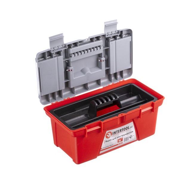 Ящик для інструменту 16 415*210*190 мм INTERTOOL BX-0416, фото №2