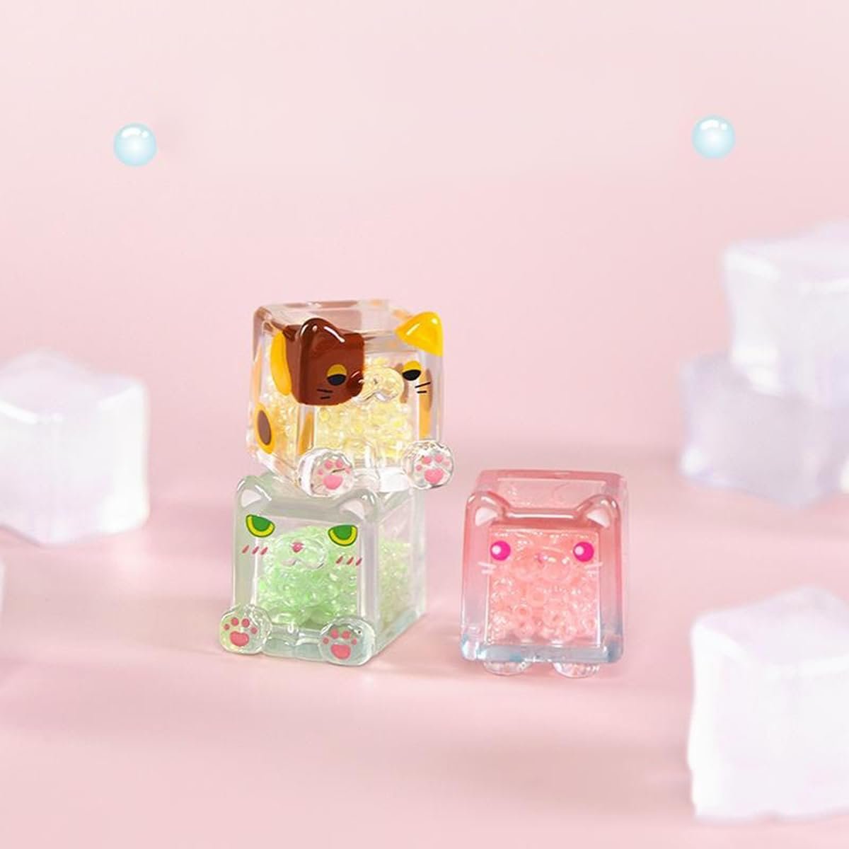 Фигурка Квадратный Кот, серия Blind Box, модель - сюрприз, 1 шт, фото №6