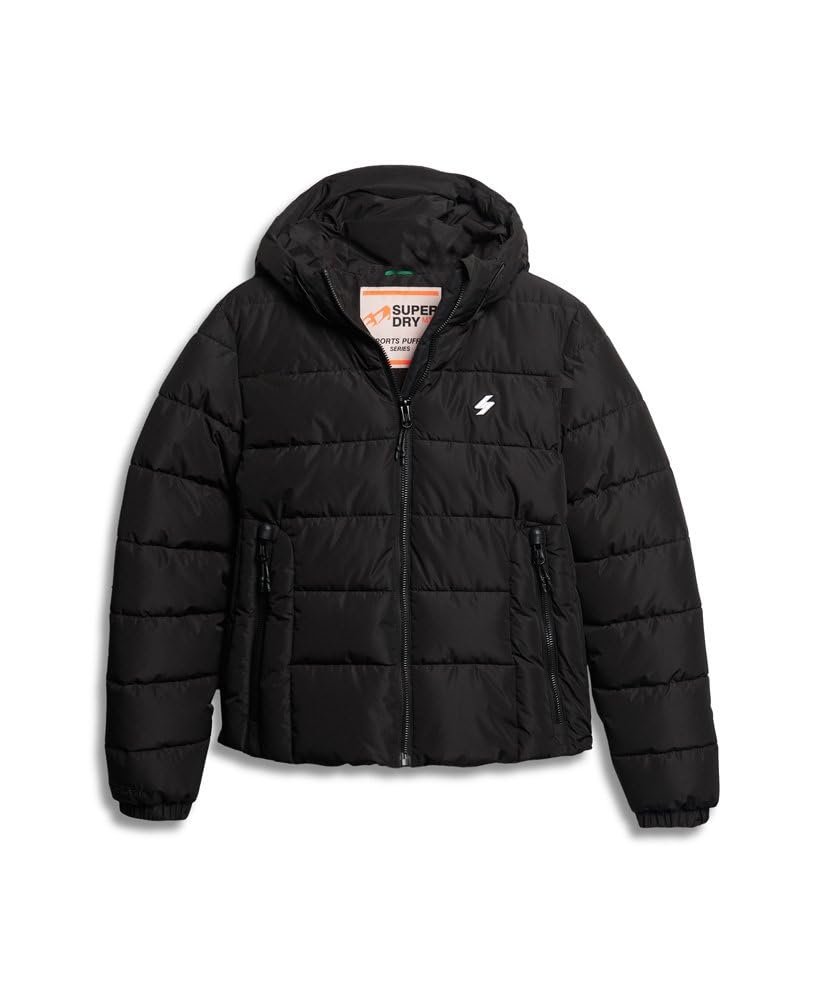 Куртка-пуховик с капюшоном Superdry Hooded Spirit Sports, фото №7