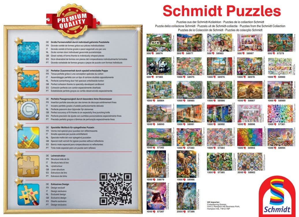 Пазл Schmidt Spiele Мир на Земле 57382 1000 элементов, фото №3