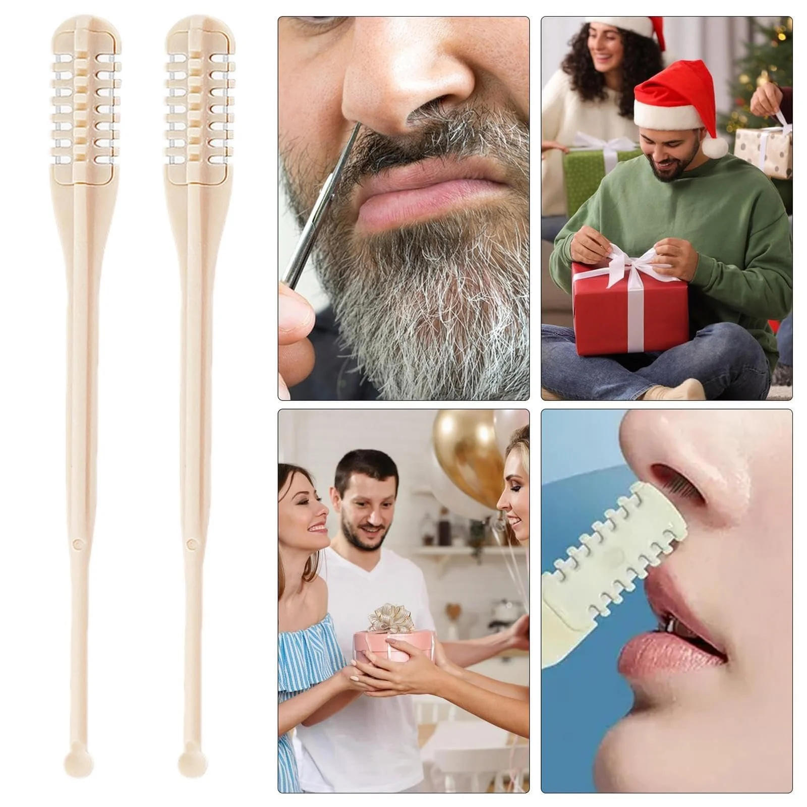 Триммер для носа 2-в-1 360° Ручной Вращающийся Таможенный Портативный, фото №4