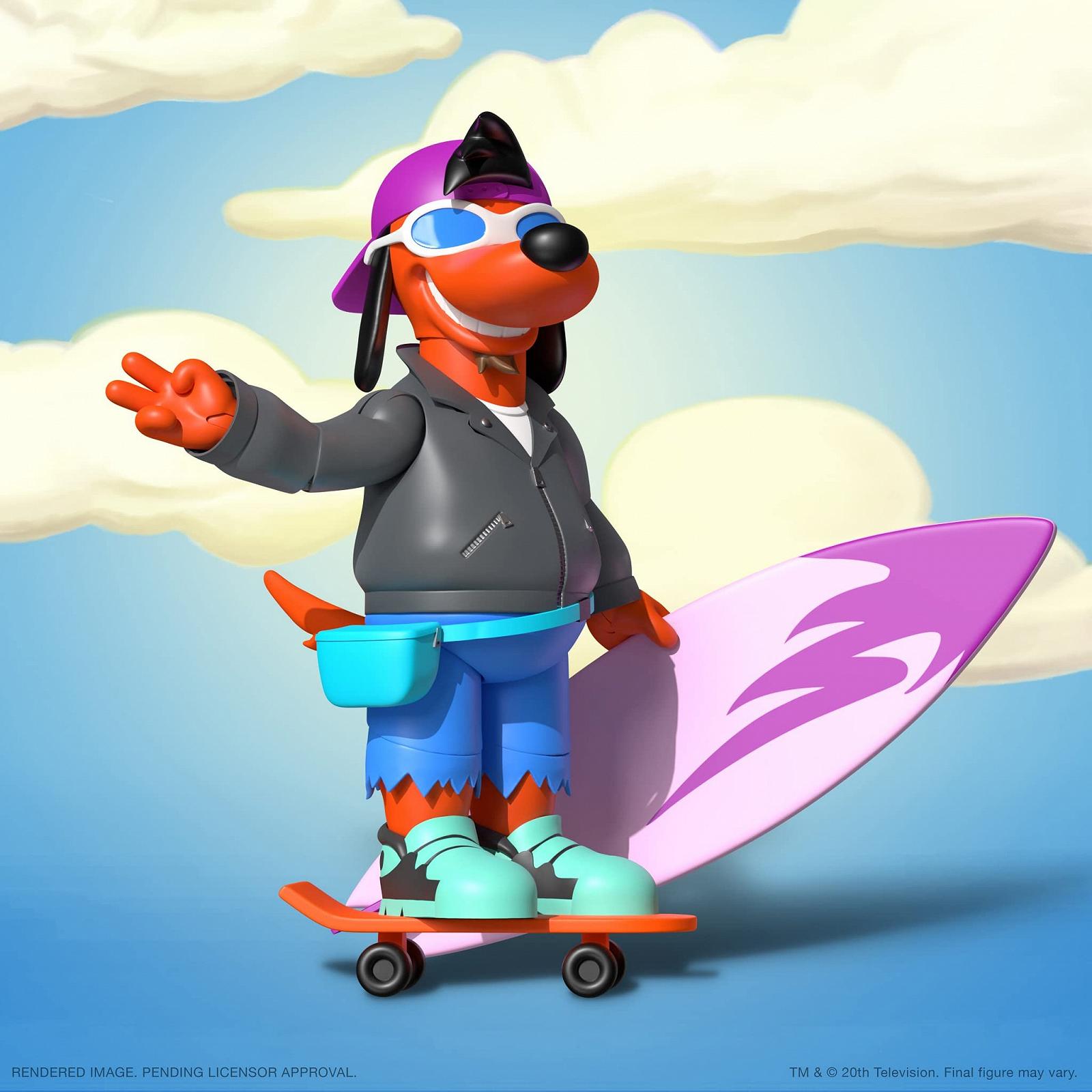 Фігурка Ultimates Super7 The Simpsons Poochie 18 см, фото №5