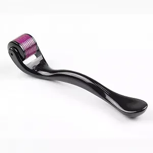 Мезороллер для кожи DERMA ROLLER 540 иголок 0.5 mm Black (kz033-hbr) synthetic.ua - Фото 1