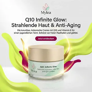 Денний крем для обличчя Mylea Q10, Vitamin E, Centella Asiatica зволожувальний розгладжувальний 50 мл synthetic.ua - Фото 1