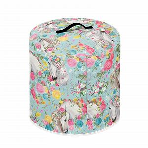 Чохол ZIATUBLES Horse Floral для мультиварки 8 кварт synthetic.ua - Фото 1