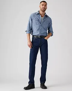 Чоловічі джинси Levis - 501 '54 1954 Rinse - 29 - Фото 1