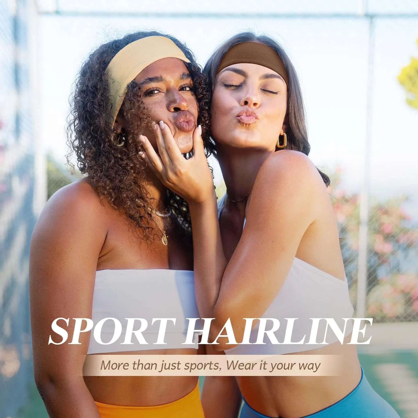 Тонкий Жіночий Пов'язка 3 шт. Спортивний, фото №3 Тонкий Жіночий Пов'язка 3 шт. Спортивний, фото №3