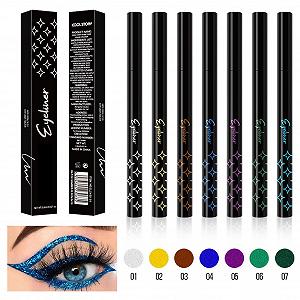 Фломастер-підводка для очей з блискітками, Рідка synthetic.ua - Фото 1