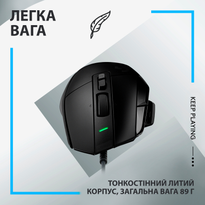 Мышка Logitech G502 X USB Black (910-006138), фото №6