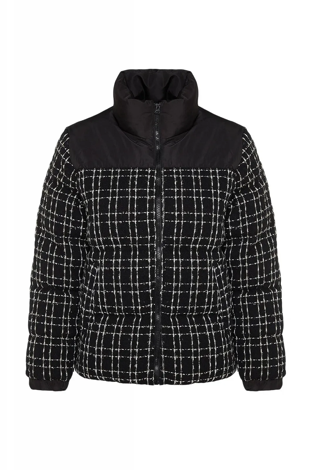 Пальто TRENDYOL в клетку, для женщин, фото №6 Пальто TRENDYOL в клетку, для женщин, фото №6