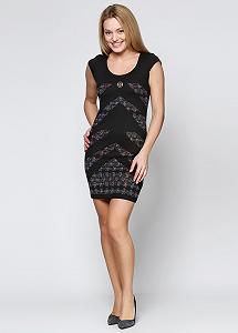 Платье Tory Burch 36 Черный (BG-31867-DRESS_Black) - Фото 1