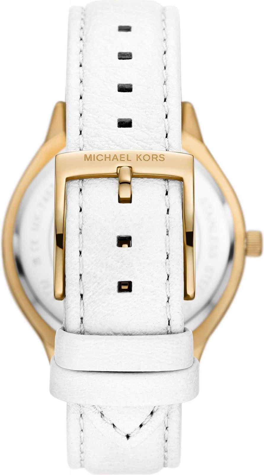 Женские часы Michael Kors LADIESLEATHERS MK7466, белые, ремешок, фото №3