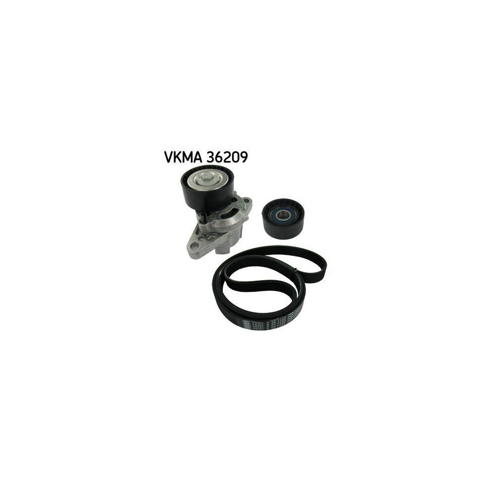 Комплект поликлинового ремня SKF VKMA 36209 для ALFA ROMEO AUDI CITROËN FIAT FORD LANCIA, фото №1
