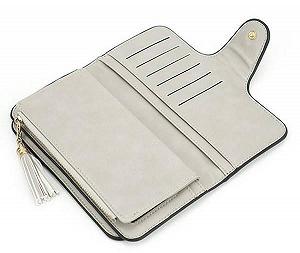 Женский кошелек для денег Baellerry N2341 Серый - Фото 1