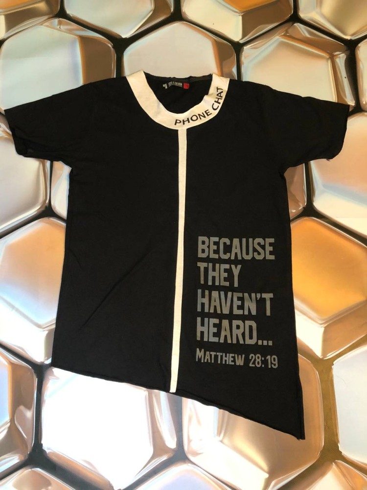 Футболка удлиненная с ассиметричным низом черная, фото №8 Футболка удлиненная с ассиметричным низом черная, фото №8