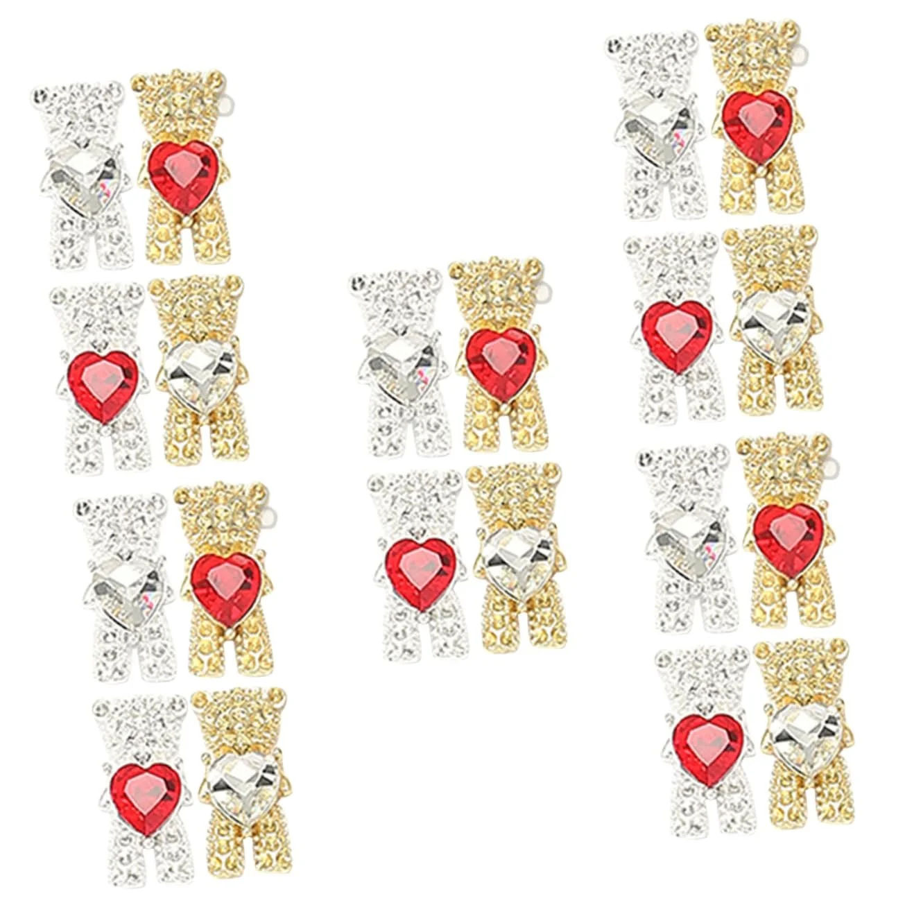 Наклейки для ногтей ABOOFAN Модные, мишки, для маникюра, 3D стразы, фото №1 Наклейки для ногтей ABOOFAN Модные, мишки, для маникюра, 3D стразы, фото №1