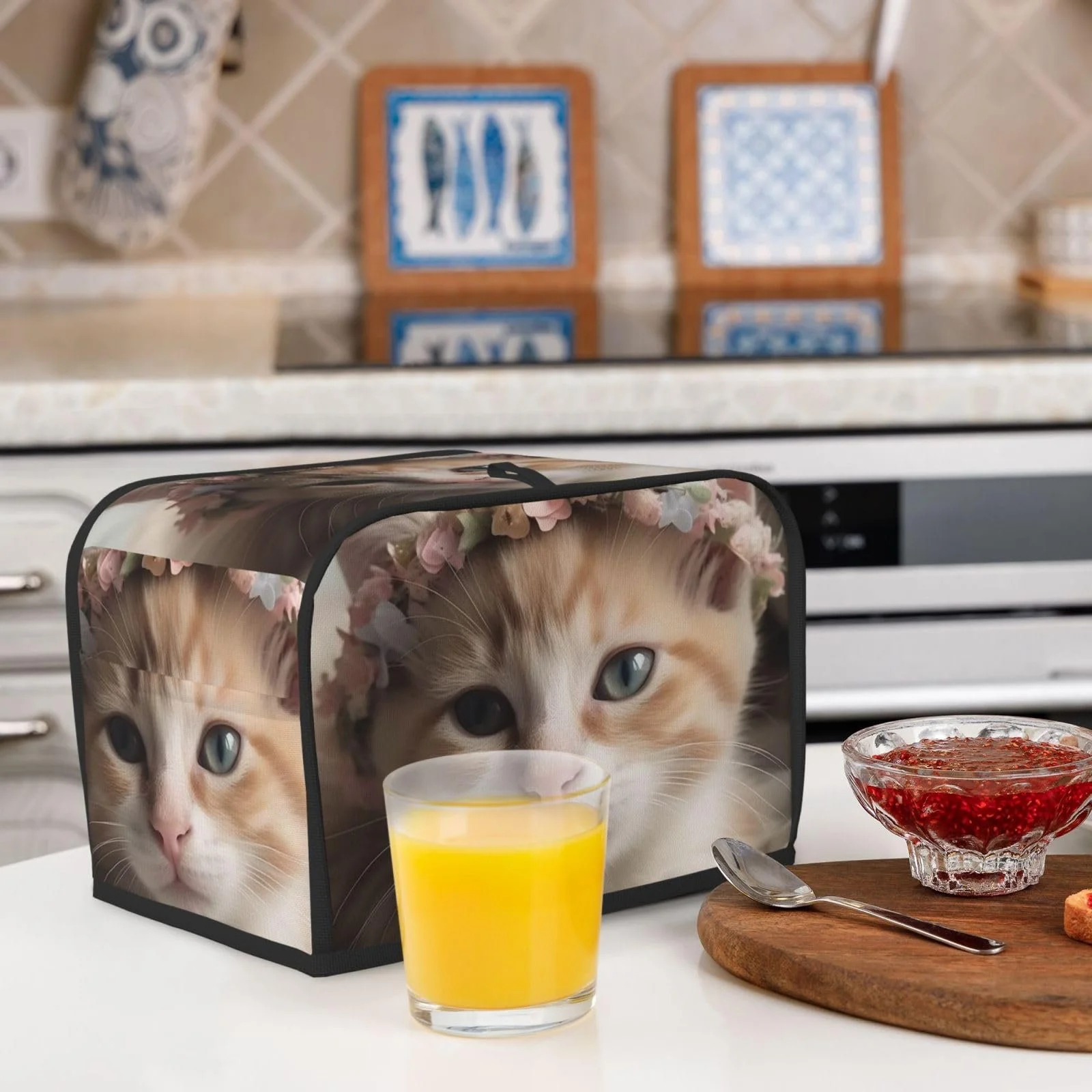 Чохол для тостера на 2 скибочки з двома кишенями, фото №4 Чохол для тостера на 2 скибочки з двома кишенями, фото №4