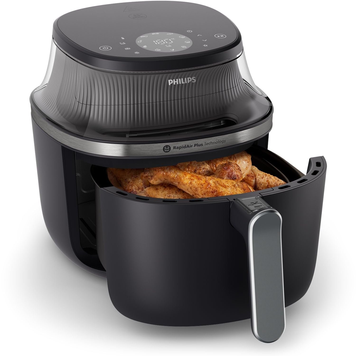 Мультипіч Philips Series 3000 NA331/00 6.2 L RapidAir Plus 1700 W Black, фото №7 Мультипіч Philips Series 3000 NA331/00 6.2 L RapidAir Plus 1700 W Black, фото №7