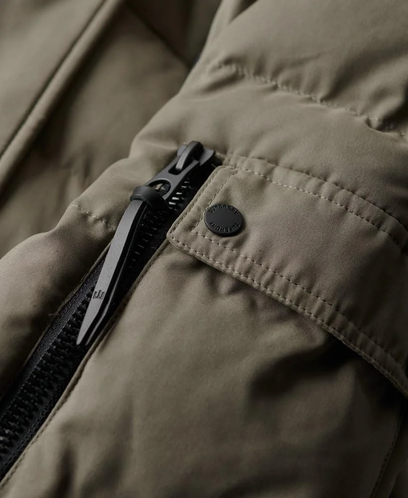 Жіноча парка Superdry Mf з капюшоном зі штучного хутра A4, утеплена, фото №3 Жіноча парка Superdry Mf з капюшоном зі штучного хутра A4, утеплена, фото №3