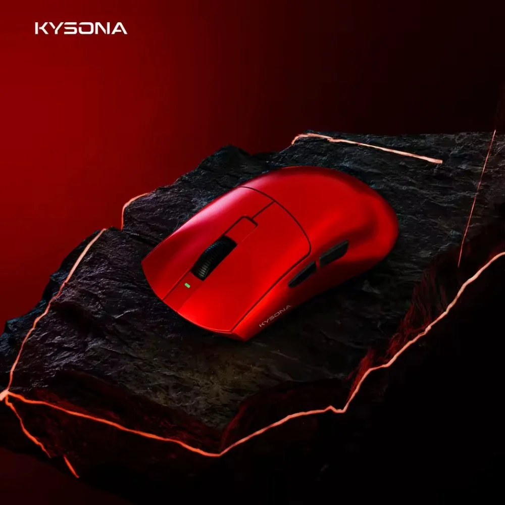 Ігрова мишка KYSONA Jupiter Ultra Green PAW3950 30000DPI 8000Гц 750IPS 50G, фото №3