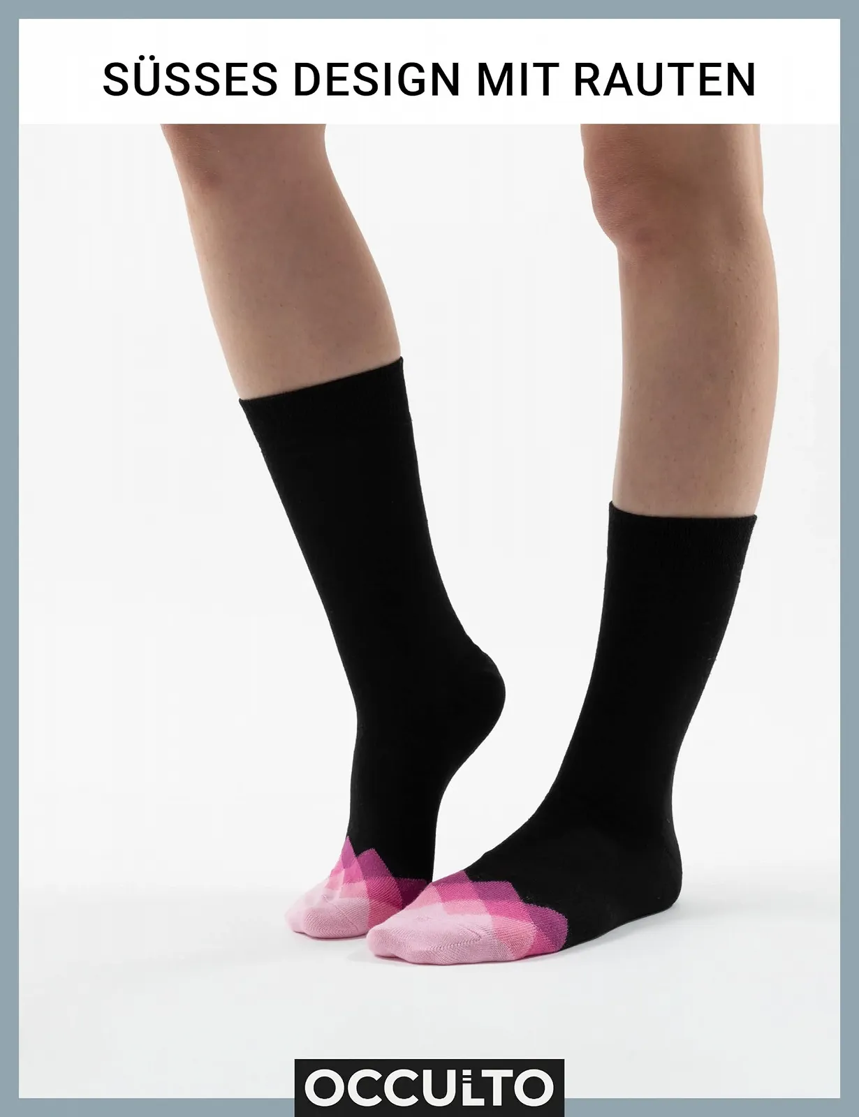 Шкарпетки Occulto Жіночі Різнокольорові Набір з 10 (Модель: Evelin), фото №2