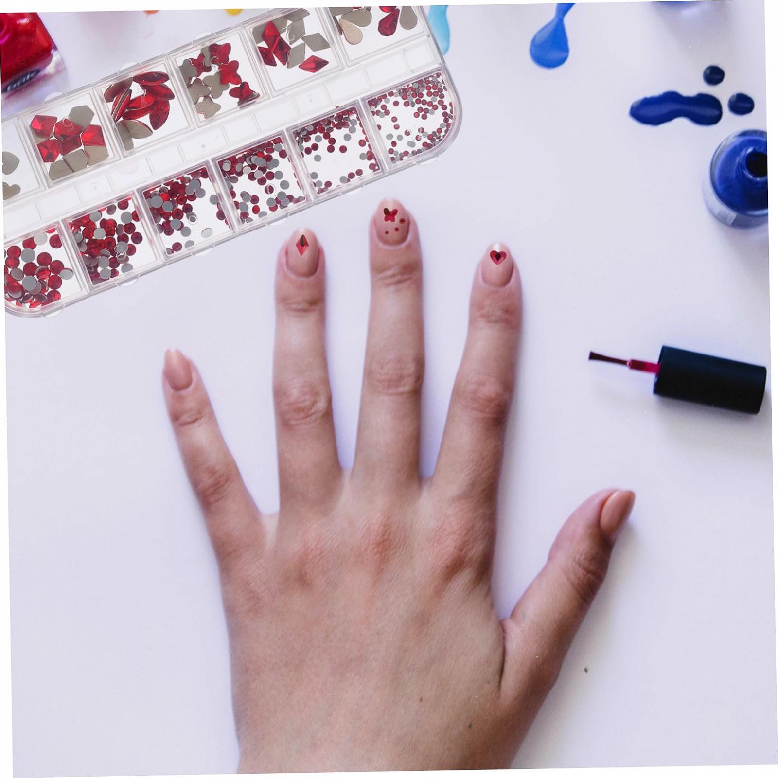 Стрази для нігтів Healvian, набір для творчого дизайну, фото №8