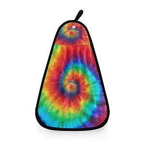 Підвісний рушник Tie-Dye різнокольоровий 42 x 31 см - Фото 1