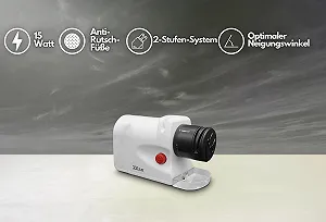 Електрична Точило для ножів 2-ступінчаста 15 Вт універсальна synthetic.ua - Фото 1