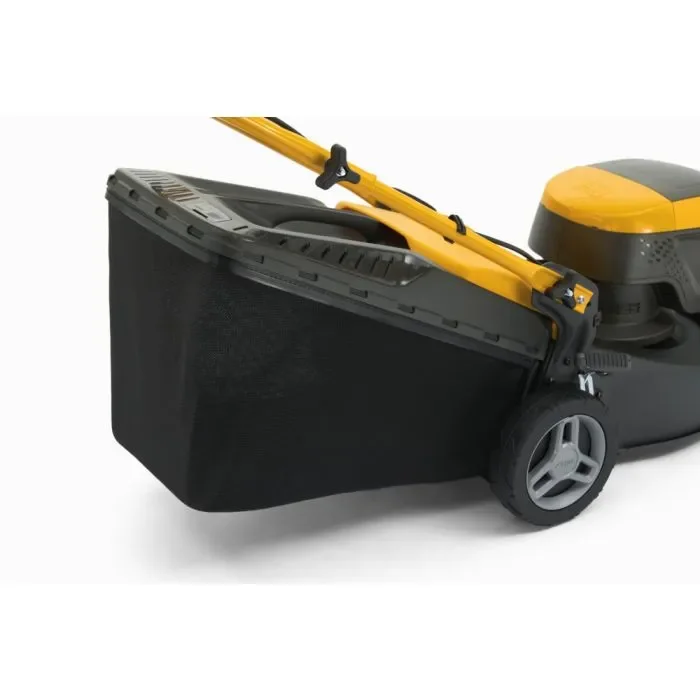 Газонокосилка аккумуляторная STIGA Collector 543 AE Kit / Стальная дека / 41 см / 60 л / Черно-желтая, фото №5 Газонокосилка аккумуляторная STIGA Collector 543 AE Kit / Стальная дека / 41 см / 60 л / Черно-желтая, фото №5