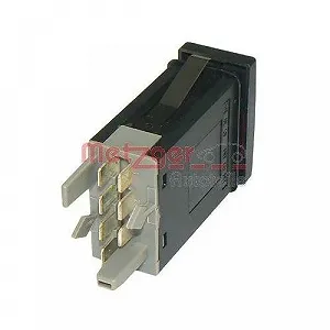 Вимикач аварійної сигналізації METZGER 0916017 GREENPARTS для AUDI synthetic.ua - Фото 1