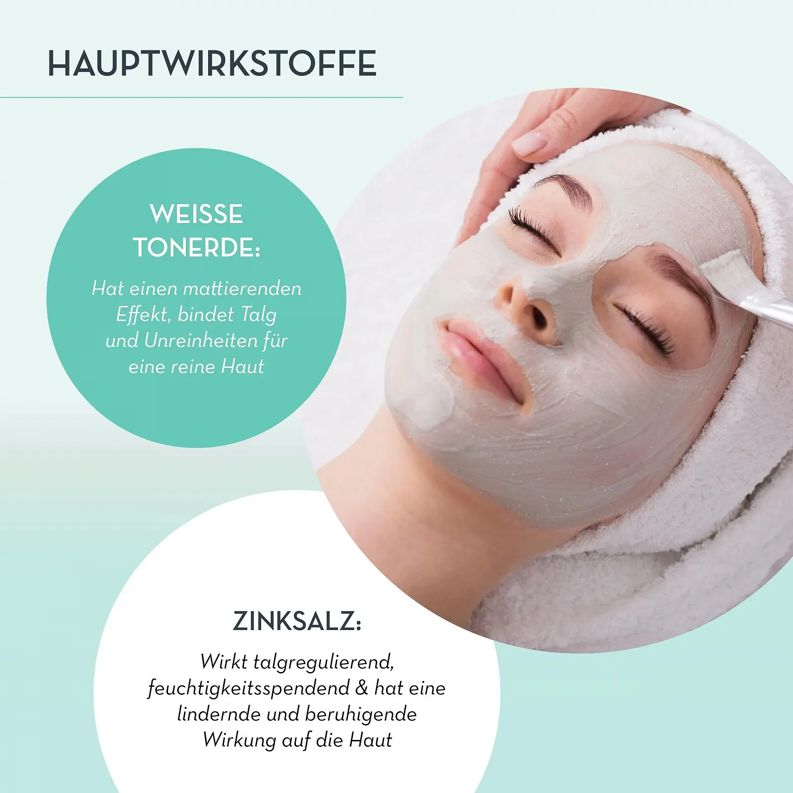 Маска JEAN D'ARCEL Purifiante Astringent для звуження пор проти почервоніння та жирної шкіри з білою глиною та алантоїном 30 мл, фото №5